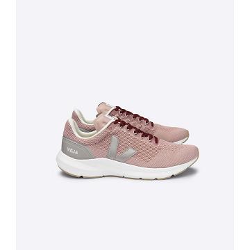 Women's Veja MARLIN LT V KNIT Running Shoes Pink | ZA 384LIS